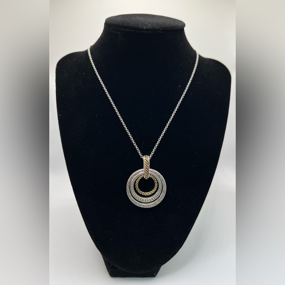 Brighton Rapture Rings Necklace - Picture 1 of 5